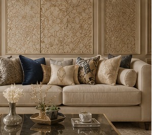 Custom accent chair